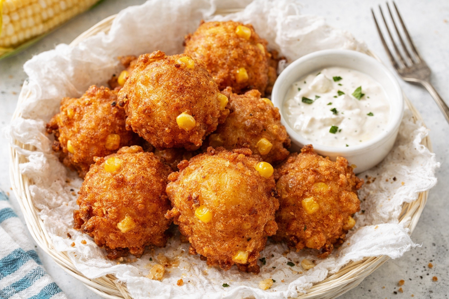Southern Corn Fritters: Perfect Side or Appetizer